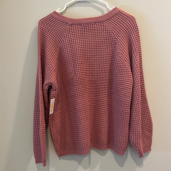 🆕 Love Ellie - Long Sleeve pullover sweater - girls size XXL.  Pink - Picture 11 of 13
